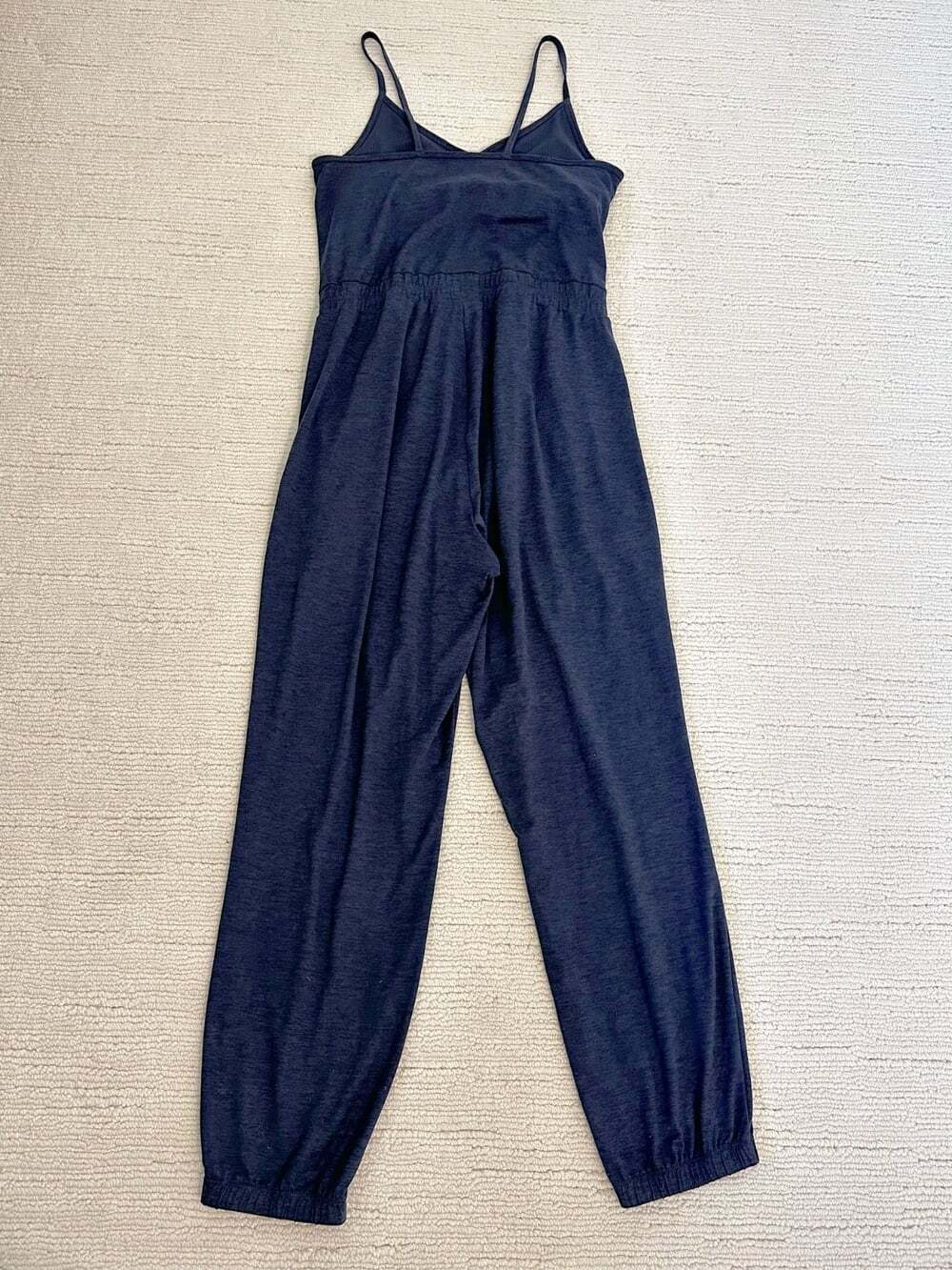 VUORI Lux Size M Navy Blue Jogger Jumpsuit Athleisure Travel Comfy - Picture 4 of 14